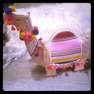 NWT First Ed. Rare Kate Spade Camel Novelty Bag